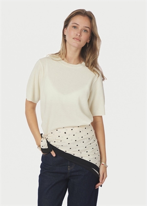 Tamma big dot scarf Off White Neo Noir